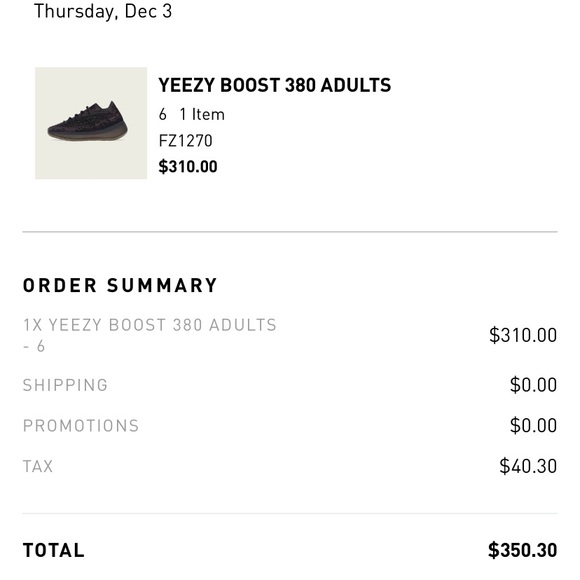 Yeezy 380 - Picture 6 of 6